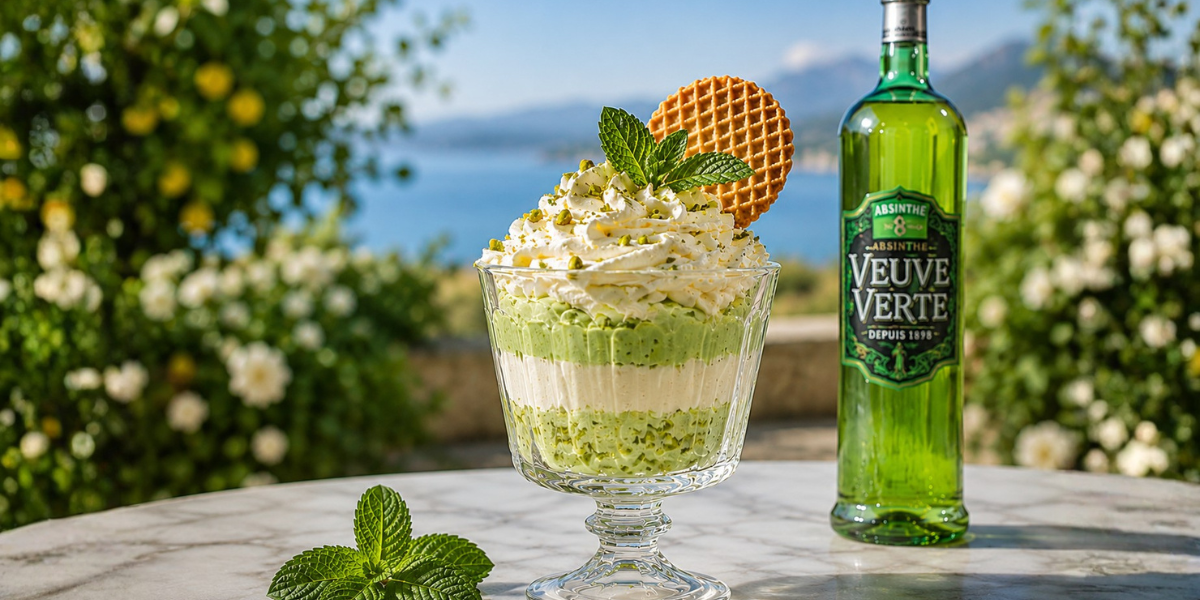 Dessert à l’absinthe