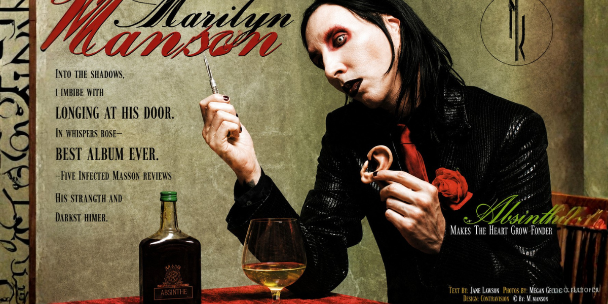 Mansinthe, l’absinthe de Marylin Manson